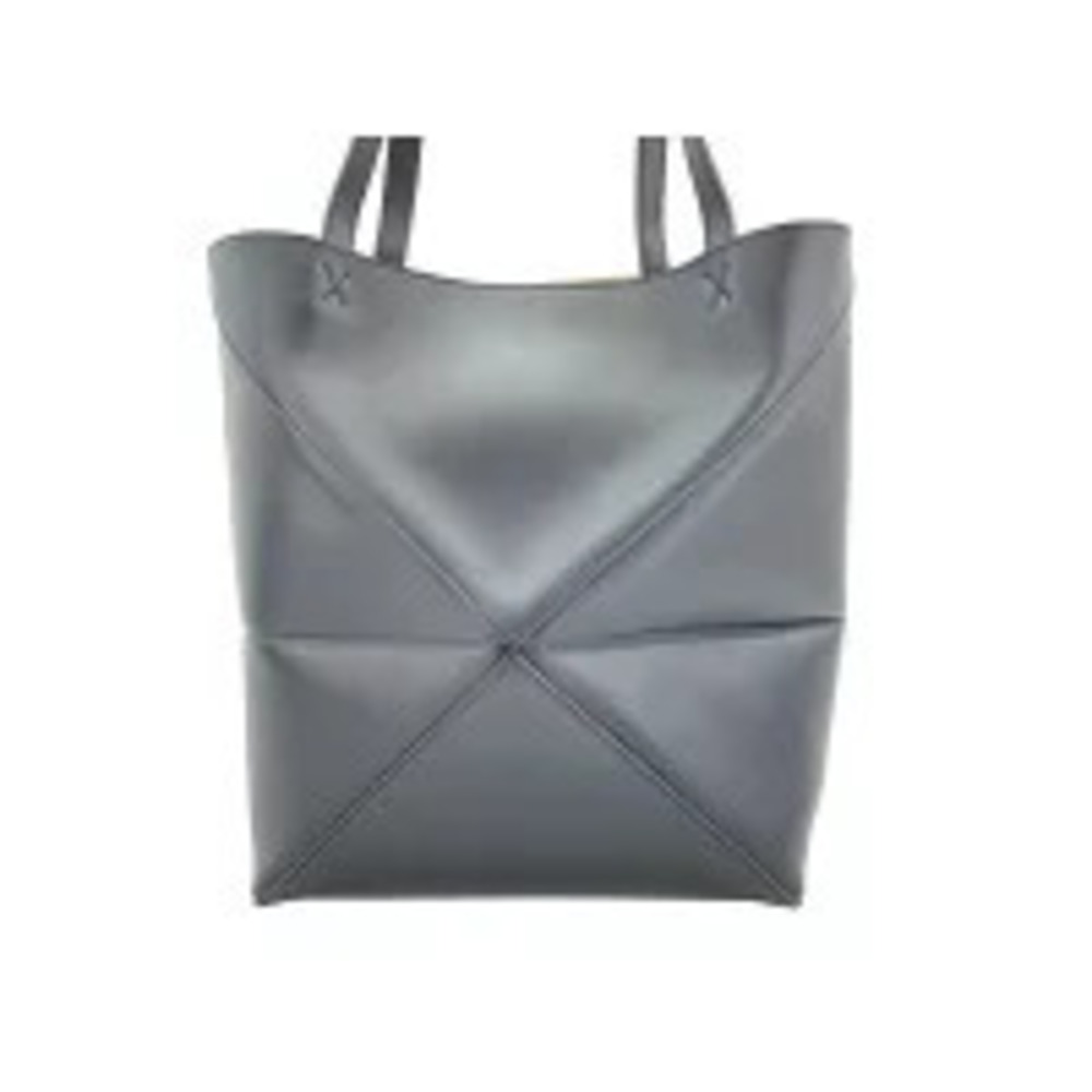 Loewe Leather Puzzle Fold Handbag Black